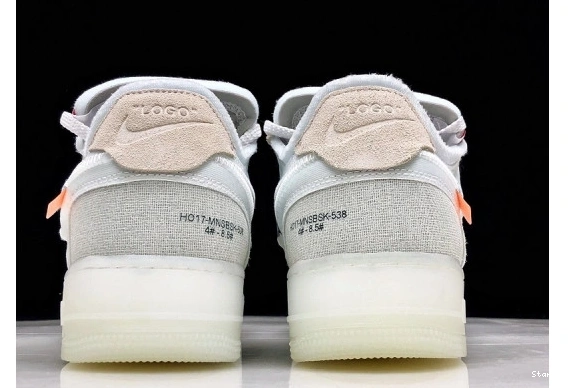 O-W Mens Low 1 Force Air AO4606-100 Nike 1111